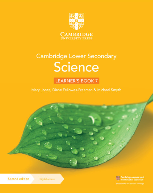 schoolstoreng NEW Cambridge Lower Secondary Science Learner’s Book with Digital Access Stage 7